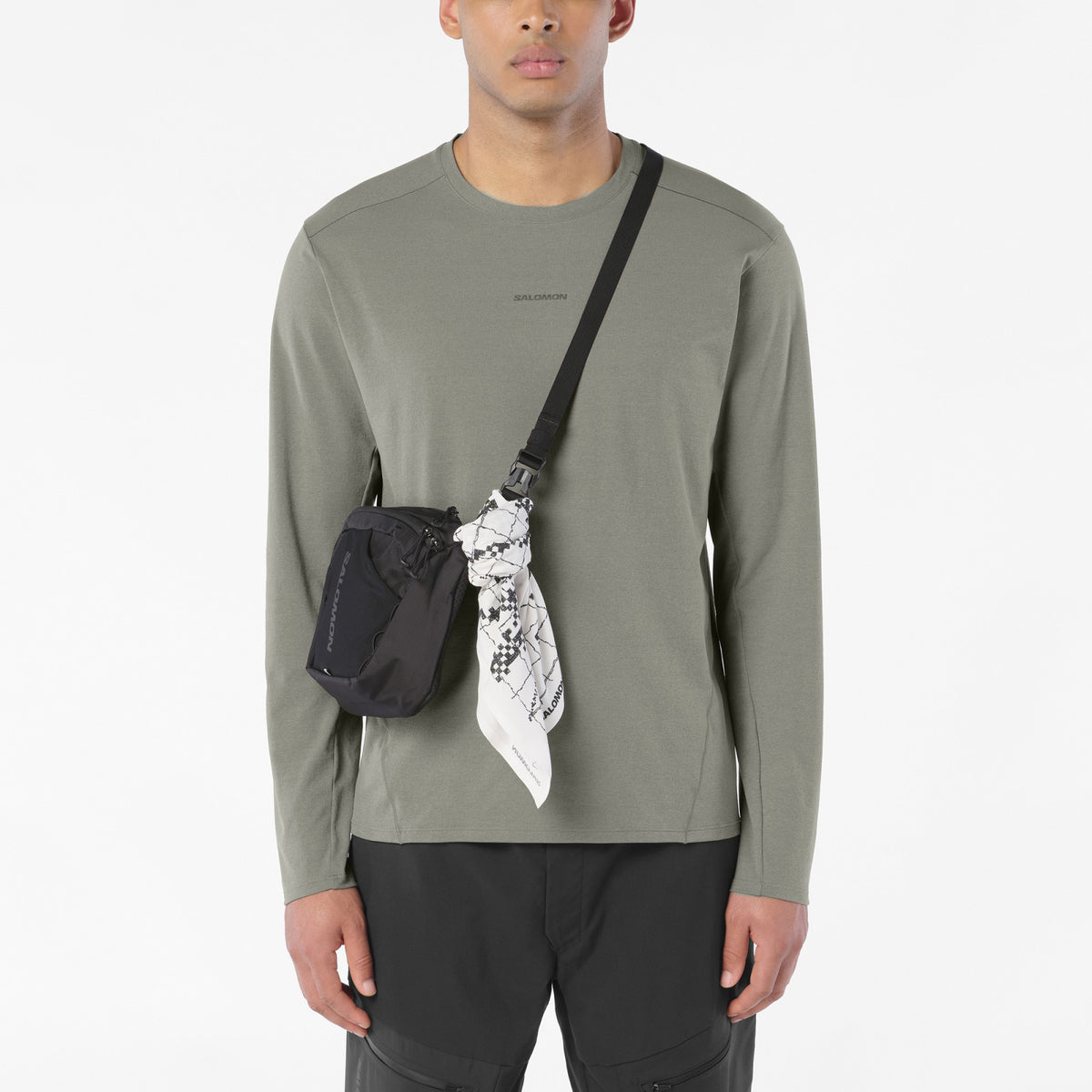 TRACKLINE Men's Long Sleeve T-Shirt | Salomon Essential
