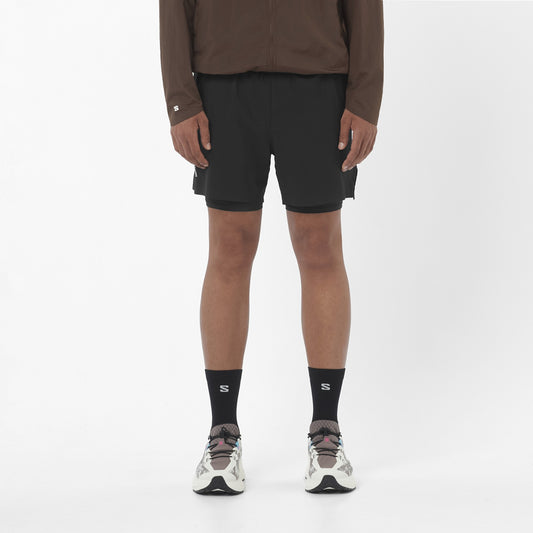 SENSE AERO 2IN1 TRAIL 5" Black | Salomon Everyday