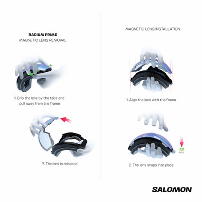 RADIUM PRIME SIGMA (and EXTRA LENS) Black | Salomon Value