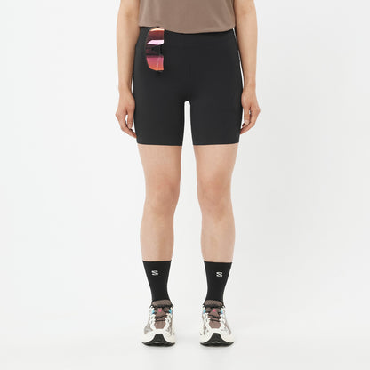 SENSE AERO STOW TIGHTS 6" Women's Short Tights | Salomon Classic