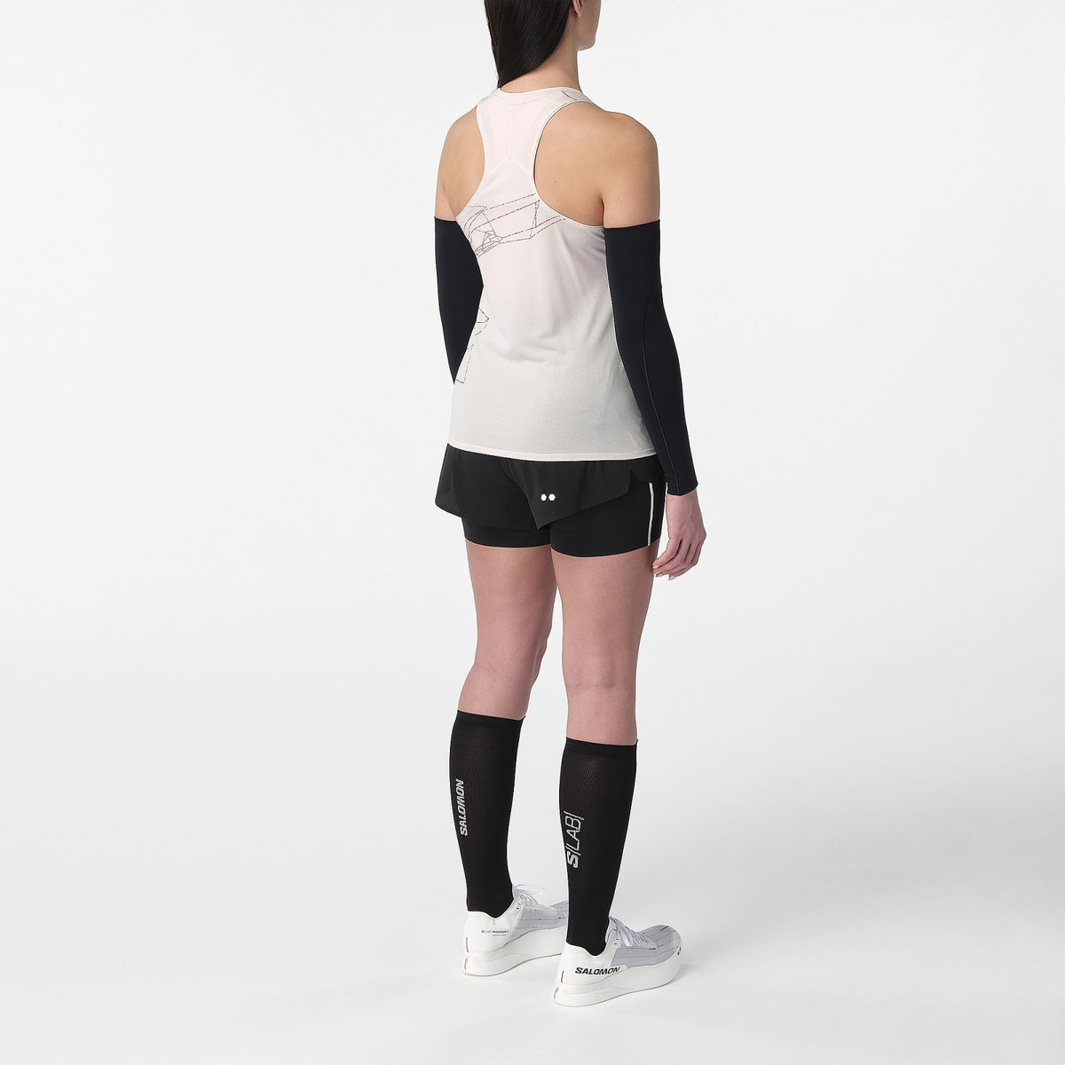 SENSE AERO STOW TIGHTS 6" Women's Short Tights | Salomon Classic