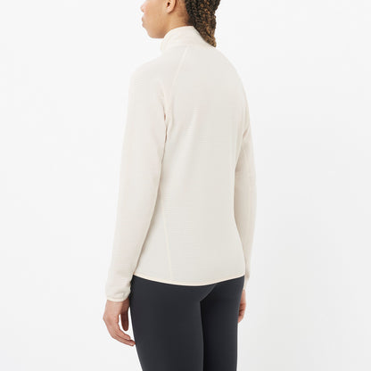 ESSENTIAL LIGHTWARM Women's Full Zip Midlayer Jacket | Salomon Quality