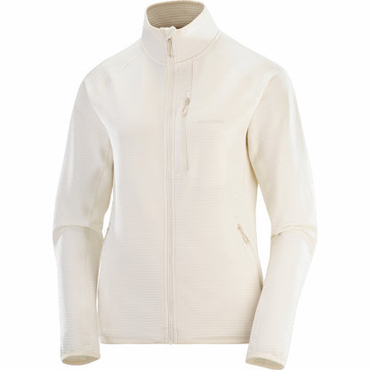 ESSENTIAL LIGHTWARM Women's Full Zip Midlayer Jacket | Salomon Quality