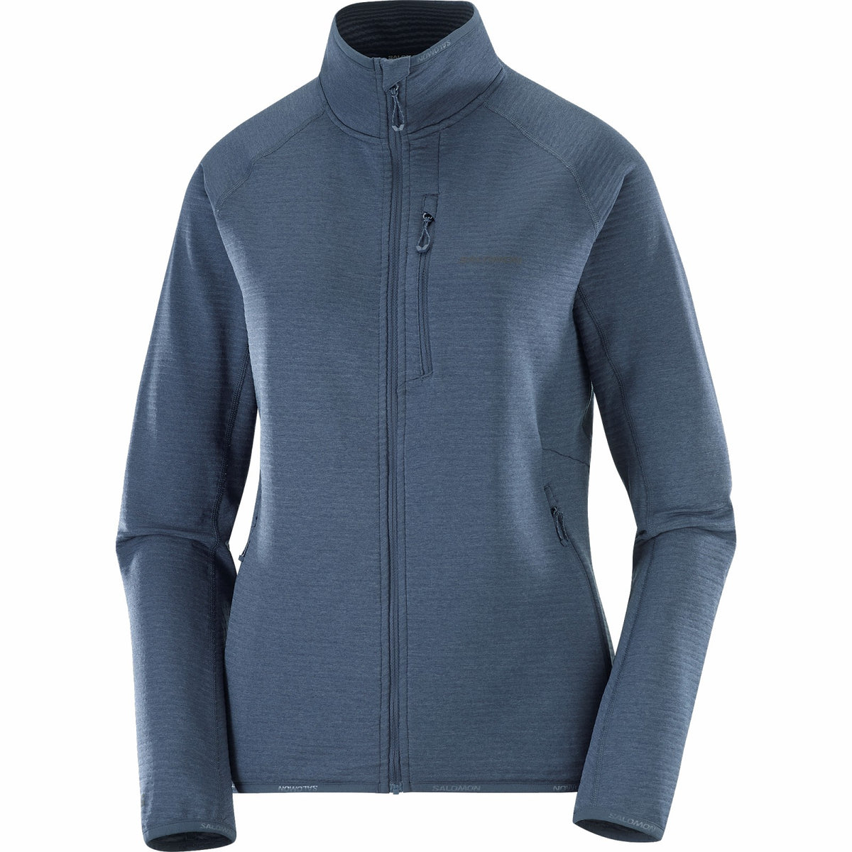 ESSENTIAL LIGHTWARM Women's Full Zip Midlayer Jacket | Salomon Quality