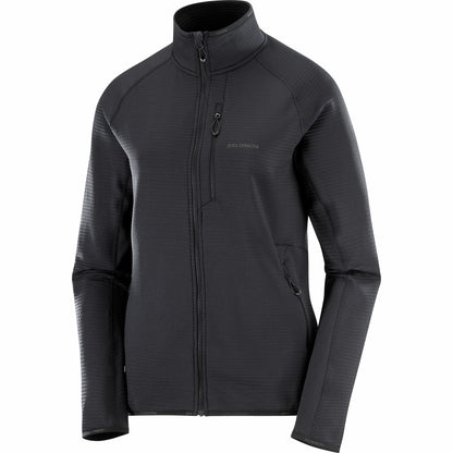 ESSENTIAL LIGHTWARM Women's Full Zip Midlayer Jacket | Salomon Quality
