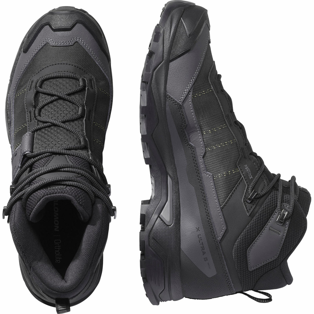 X ULTRA 5 MID WIDE GORE-TEX Black | Salomon Value