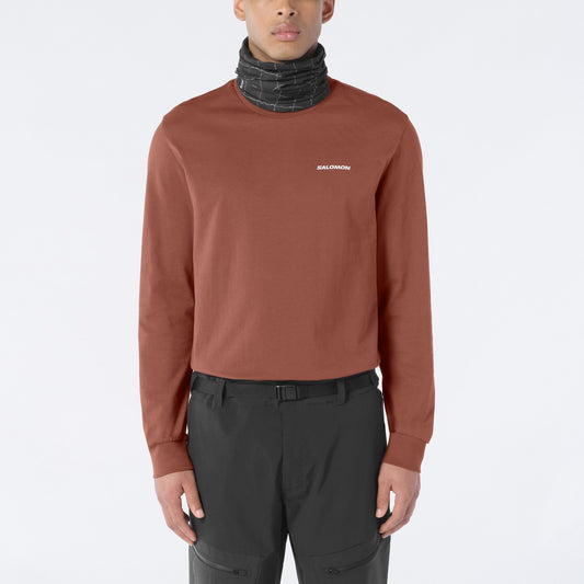 LOGO Men's Long Sleeve T-Shirt | Salomon Great Value