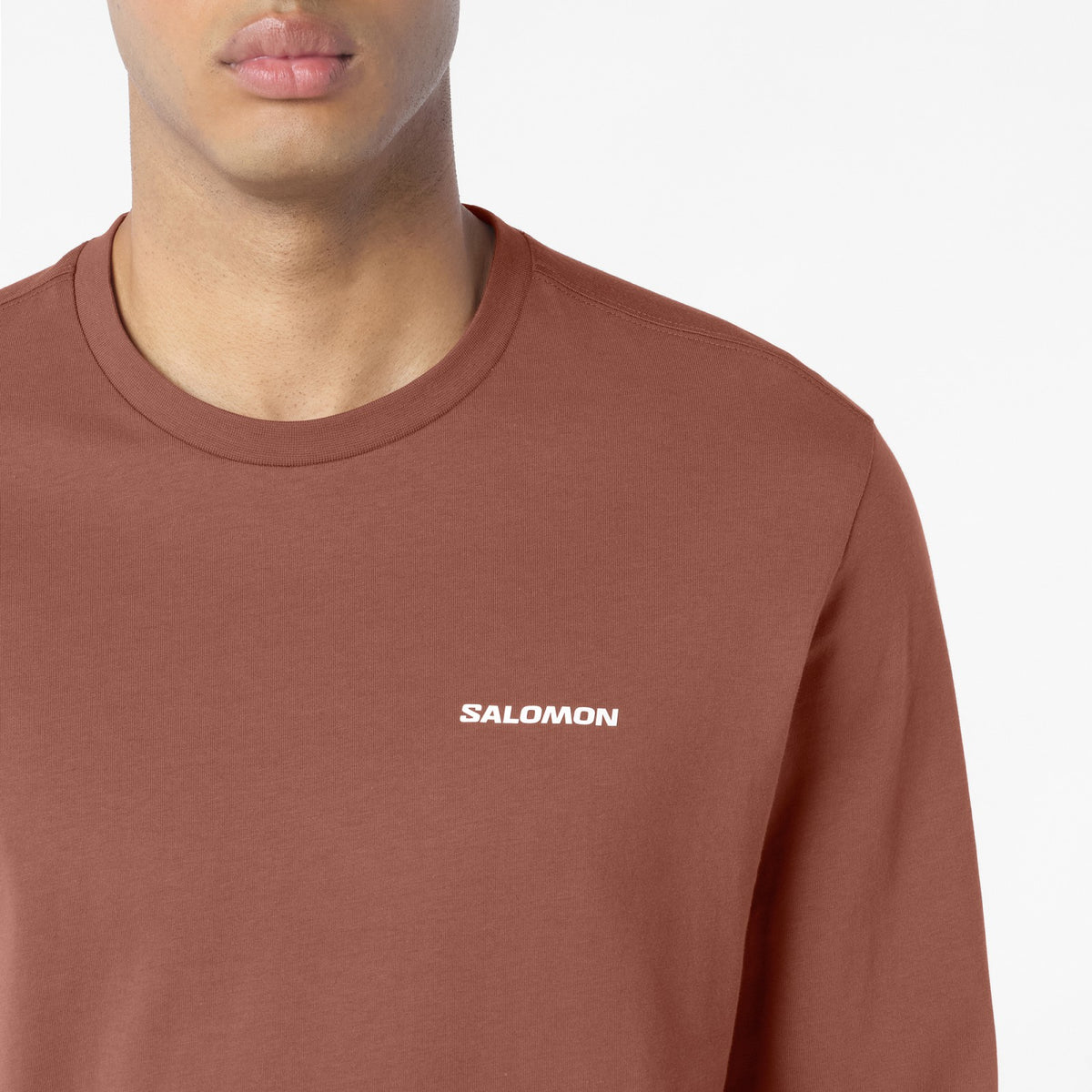 LOGO Men's Long Sleeve T-Shirt | Salomon Great Value