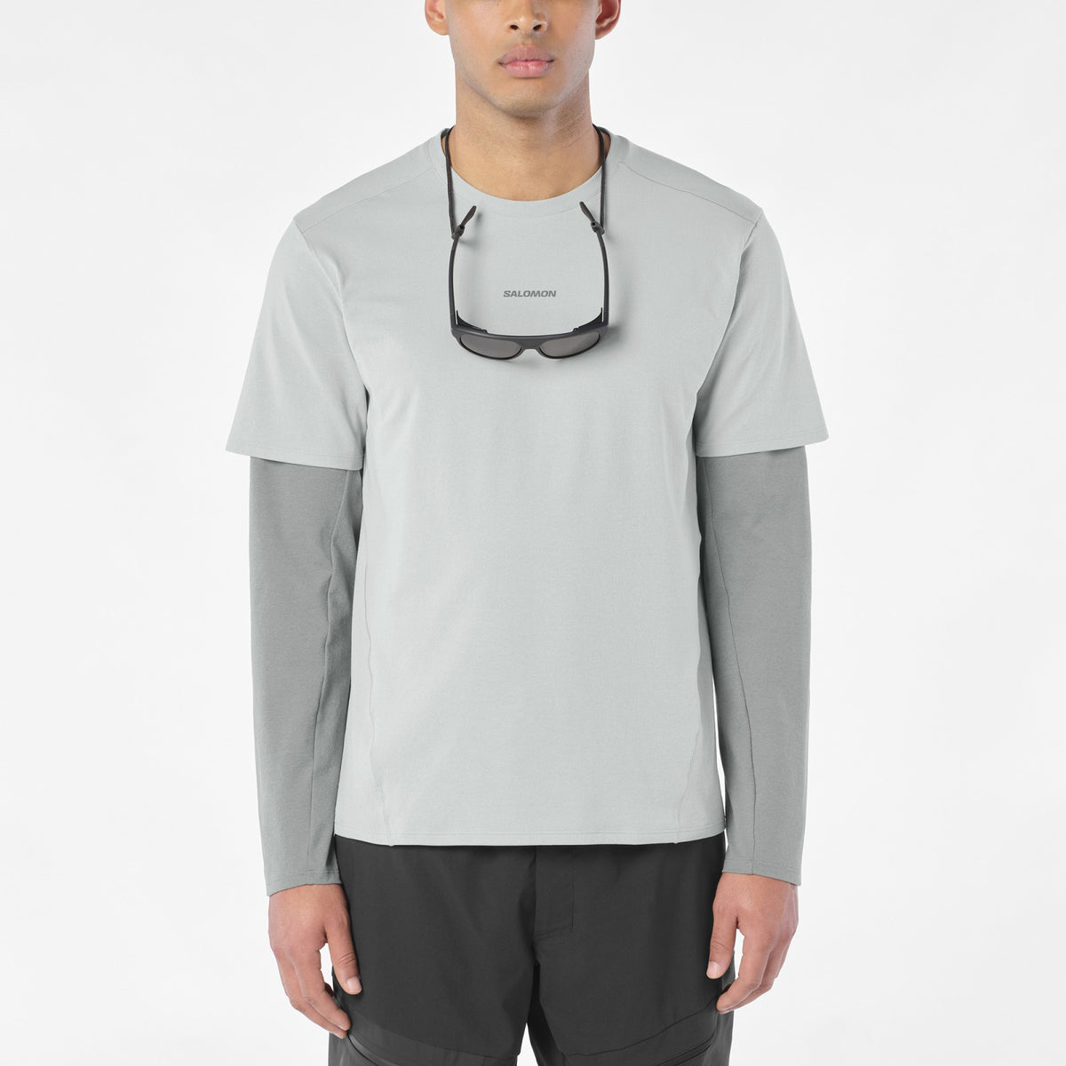 TRACKLINE Men's Short Sleeve T-Shirt | Salomon Value
