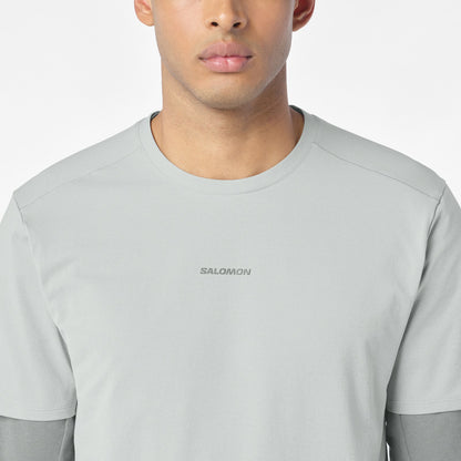 TRACKLINE Men's Short Sleeve T-Shirt | Salomon Value