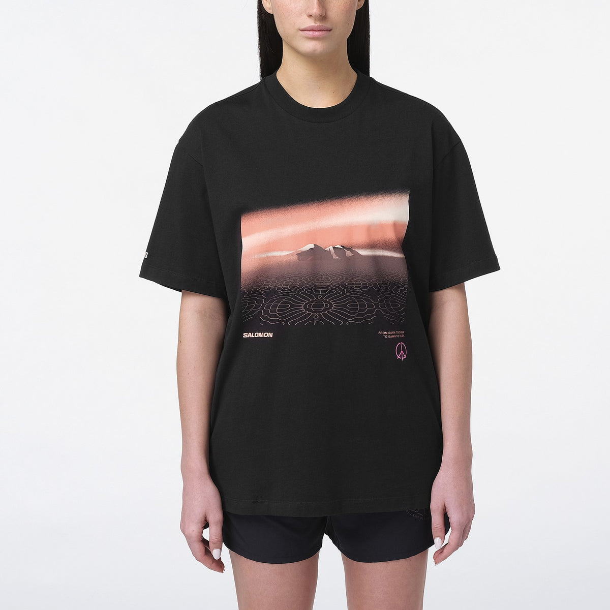 LOGO LIMITED COURTNEY EDITION Unisex Short Sleeve T-Shirt | Salomon Latest