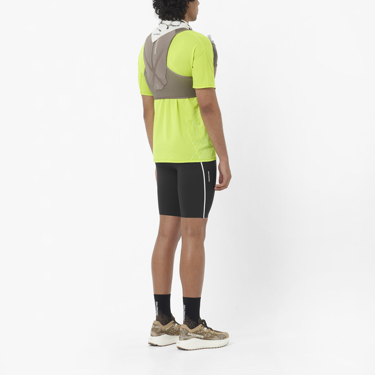 SENSE AERO STOW TIGHTS 9" Men's Shorts | Salomon Essential
