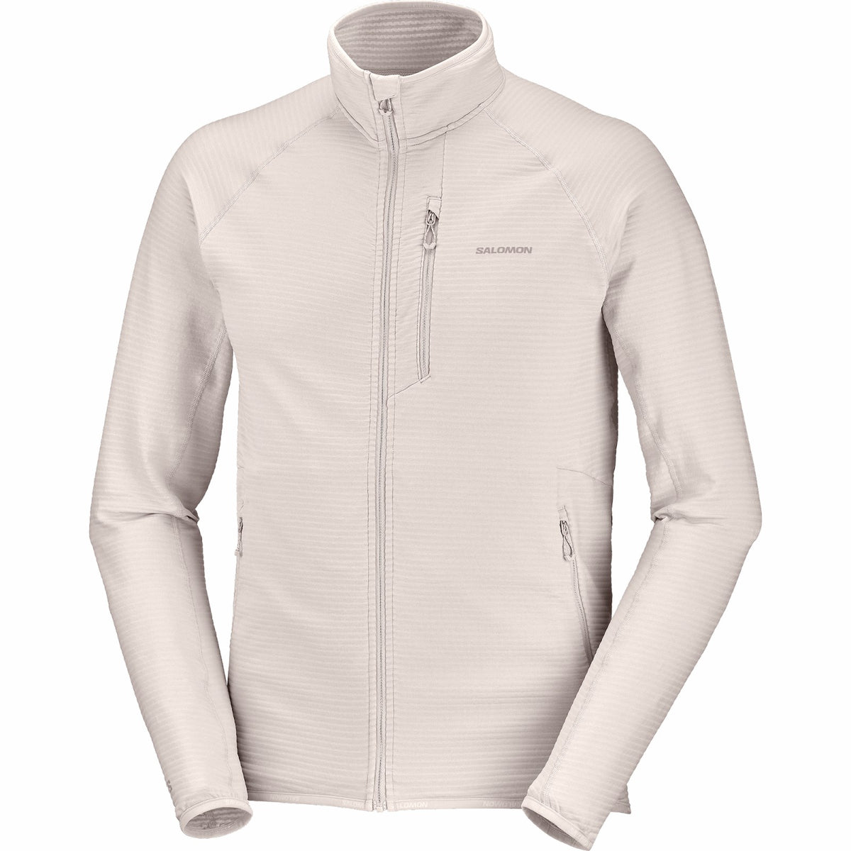 ESSENTIAL LIGHTWARM Men's Full Zip Midlayer Jacket | Salomon Everyday