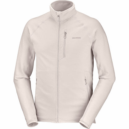 ESSENTIAL LIGHTWARM Men's Full Zip Midlayer Jacket | Salomon Everyday