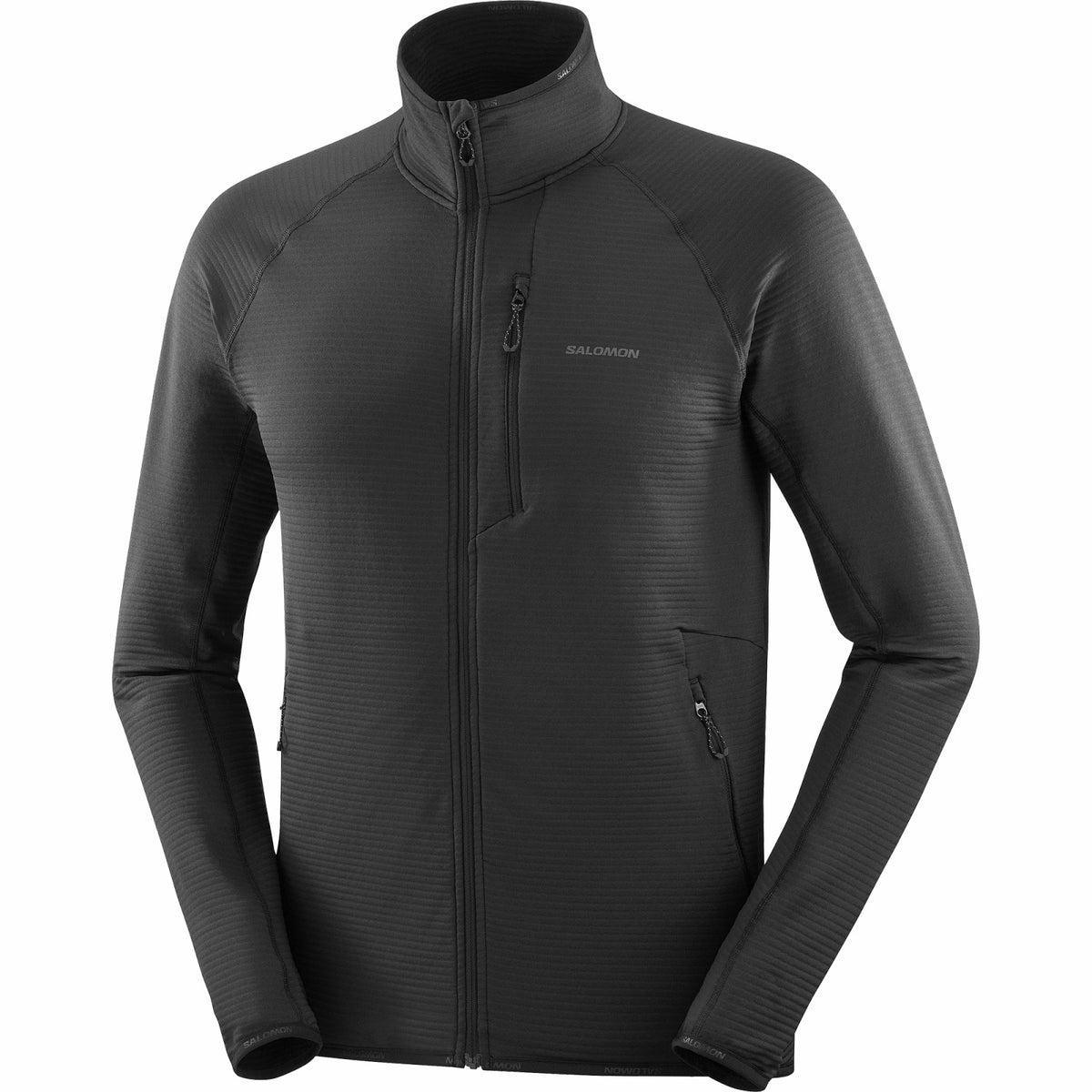 ESSENTIAL LIGHTWARM Men's Full Zip Midlayer Jacket | Salomon Everyday