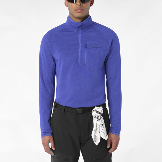 ESSENTIAL LIGHTWARM Men's Half Zip Midlayer | Salomon Value