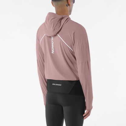 SENSE AERO HYBRID Men's Midlayer Jacket with hood | Salomon Great Value