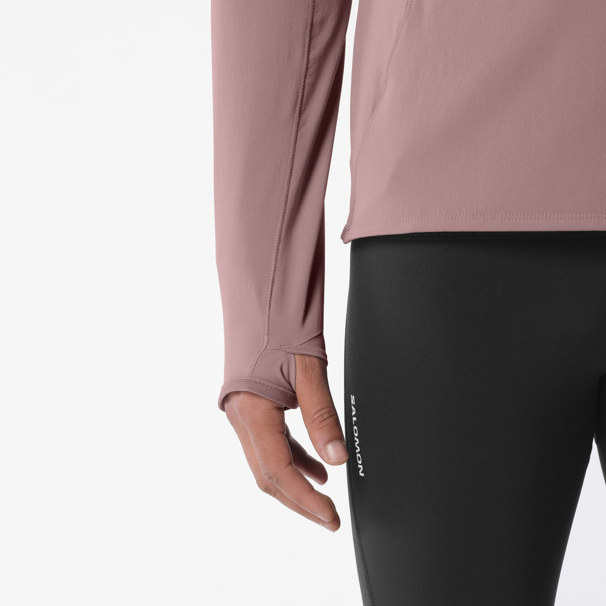 SENSE AERO HYBRID Men's Midlayer Jacket with hood | Salomon Great Value