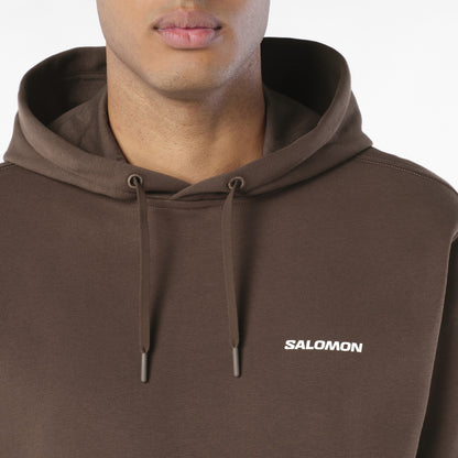 LOGO Men's Hooded Sweatshirt | Salomon Signature