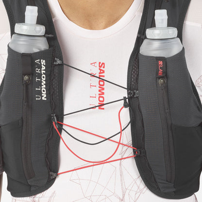 S/LAB ULTRA 12 Unisex Running Vest with flasks included | Salomon Classic