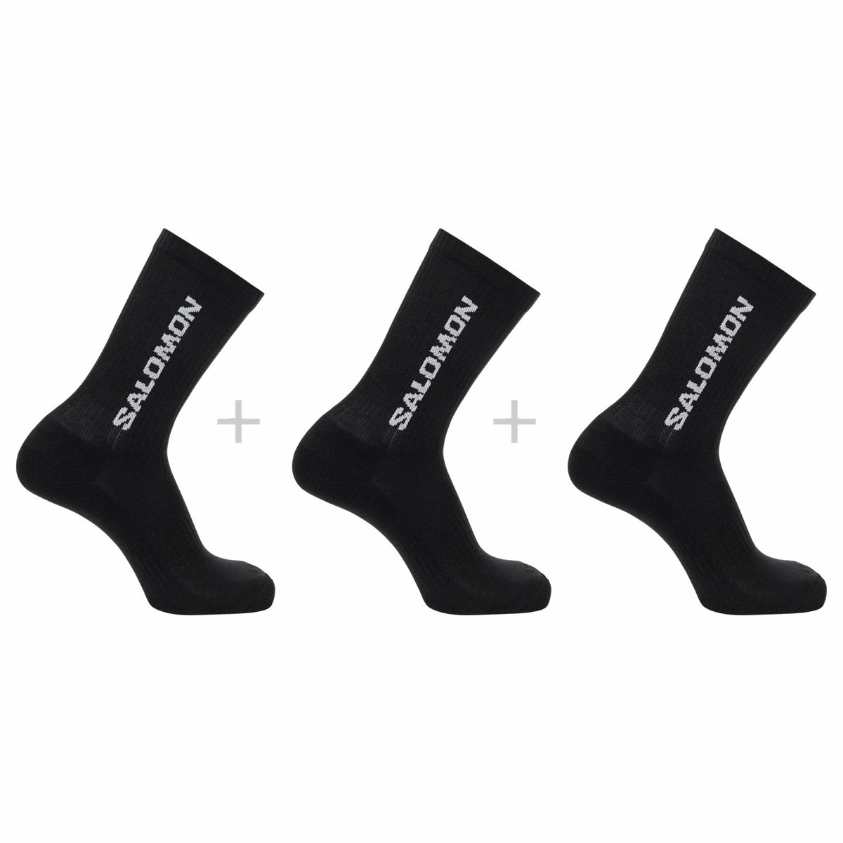 EVERYDAY CREW 3-PACK Unisex Socks | Salomon Quality