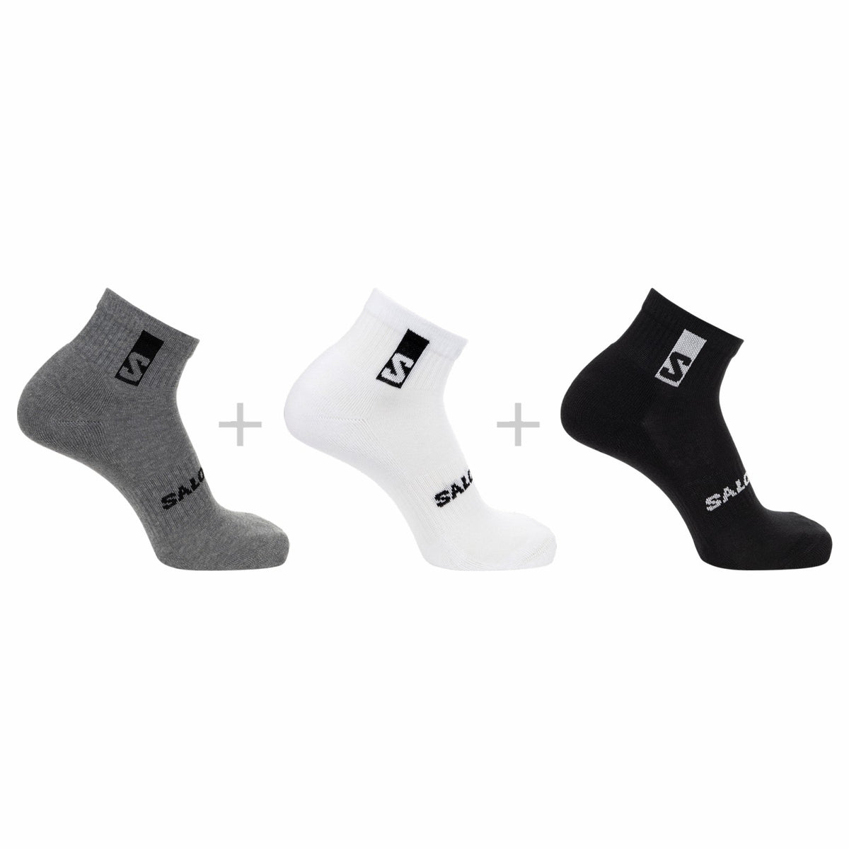 EVERYDAY ANKLE 3-PACK Unisex Socks | Salomon Signature