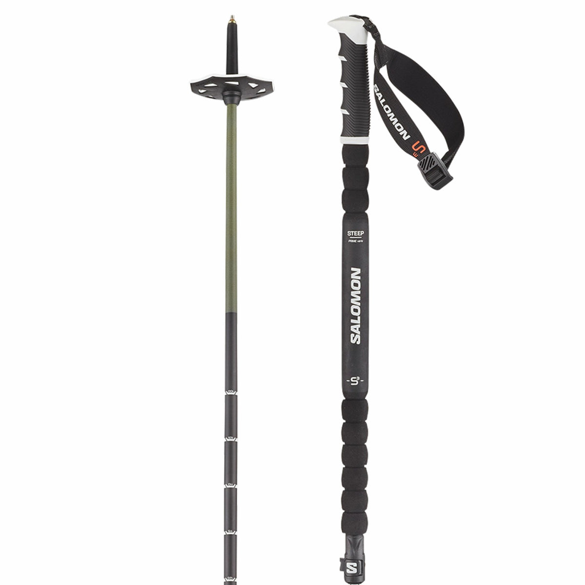 STEEP PRIME VARIO S3 Alpine poles - Unisex | Salomon Essential