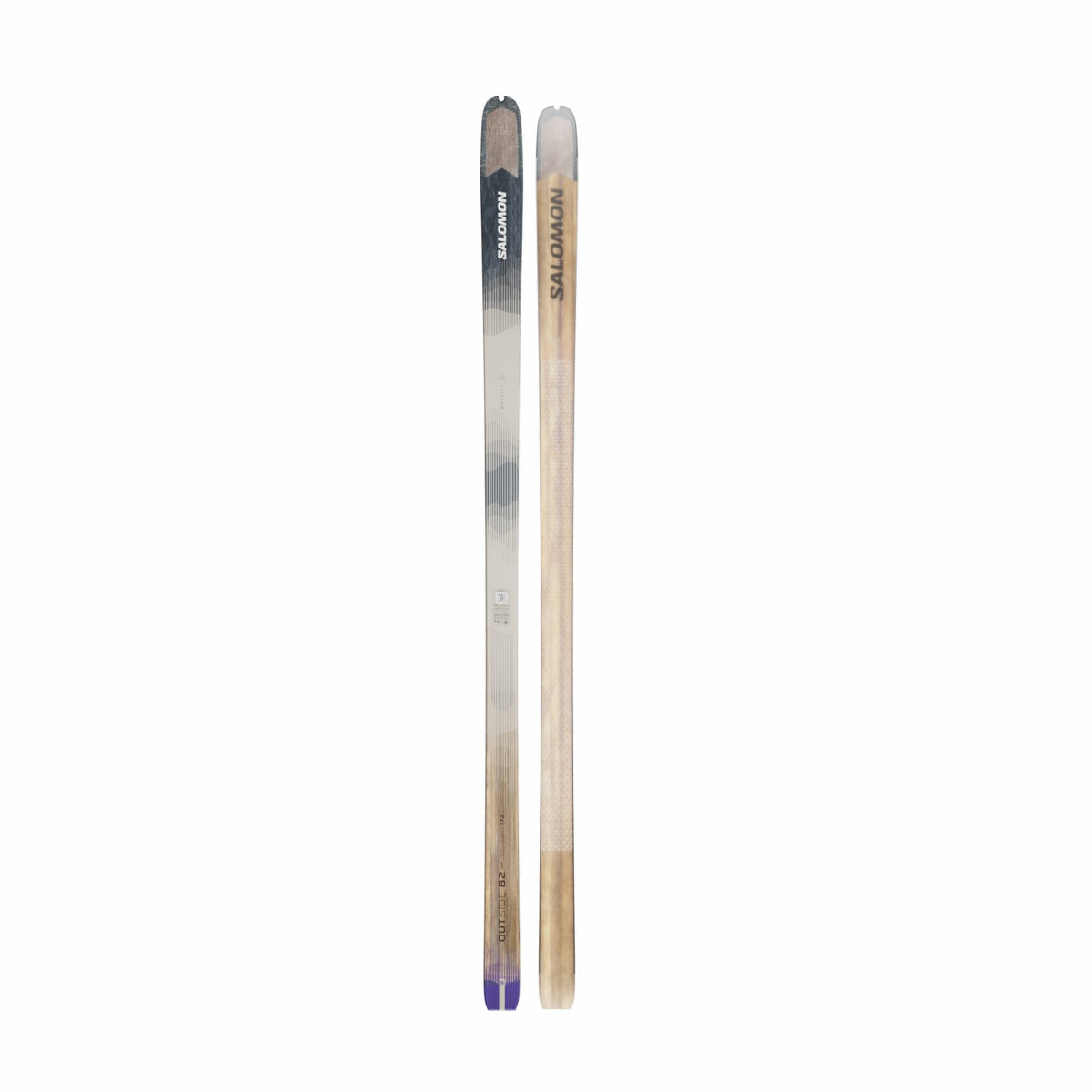 OUTSIDE 82 GRIP Nordic Skis - Backcountry - Unisex | Salomon Classic