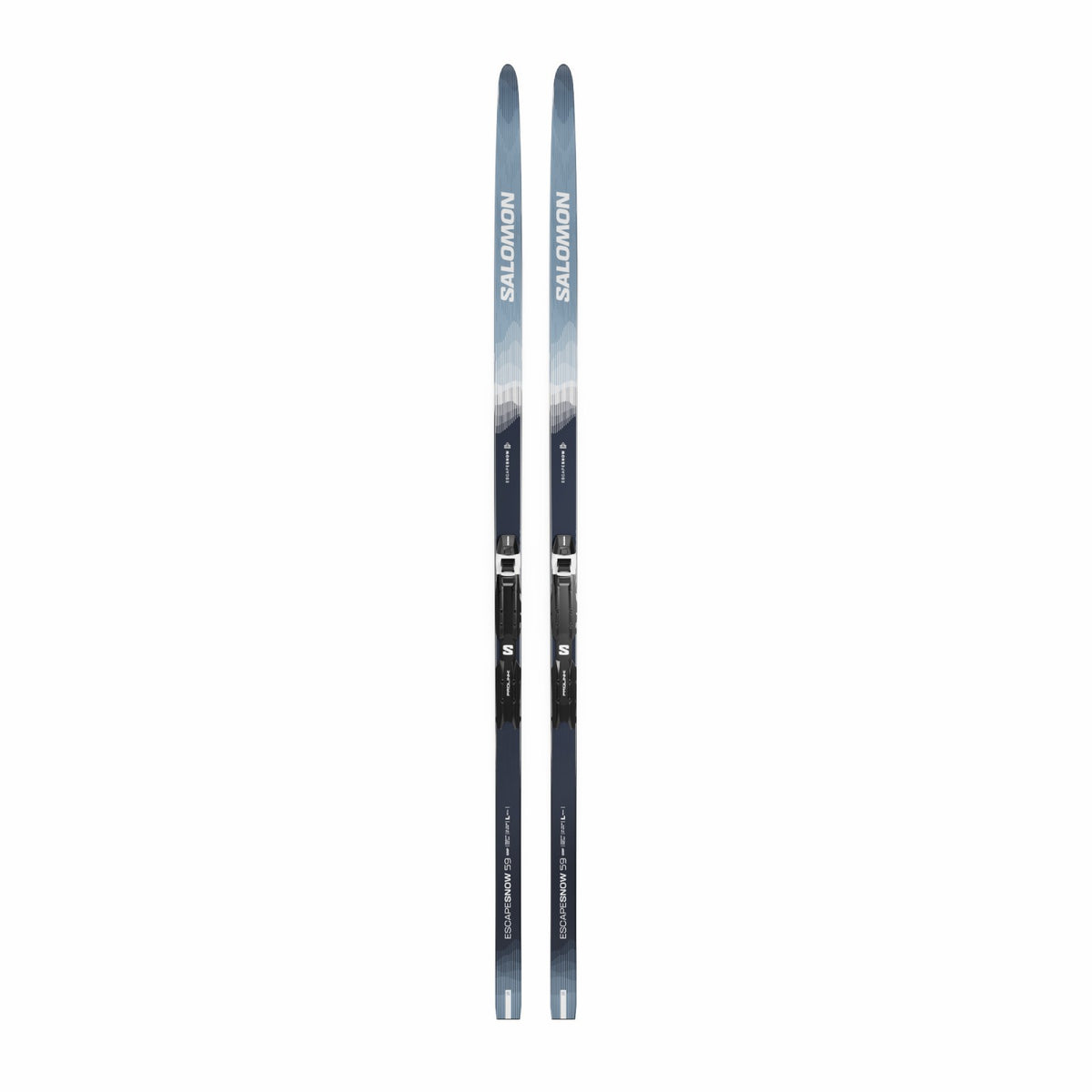 ESCAPE SNOW 59 GRIP PREDRILLED Nordic Skis - Classic - Unisex | Salomon Essential