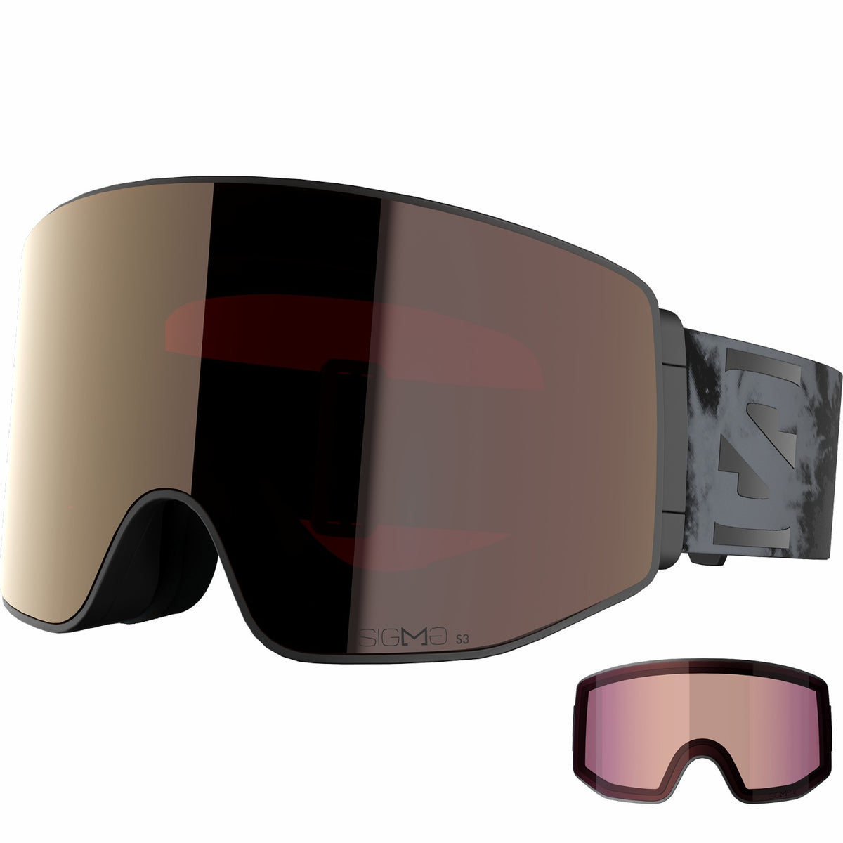 SENTRY PRIME SIGMA (and EXTRA LENS) White | Salomon Signature