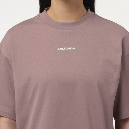 LOGO Women's Short Sleeve T-Shirt | Salomon Classic