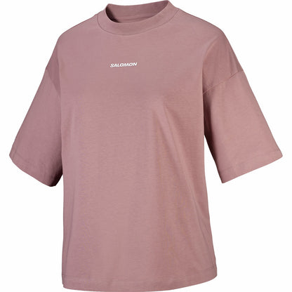 LOGO Women's Short Sleeve T-Shirt | Salomon Classic