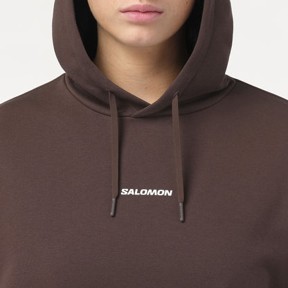 LOGO Women's Hooded Pullover | Salomon Everyday