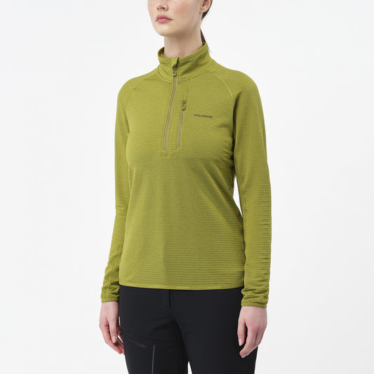 ESSENTIAL LIGHTWARM Women’s Half Zip Midlayer | Salomon Value