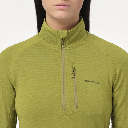 ESSENTIAL LIGHTWARM Women’s Half Zip Midlayer | Salomon Value