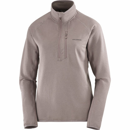 ESSENTIAL LIGHTWARM Women’s Half Zip Midlayer | Salomon Value
