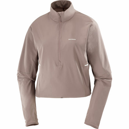 SENSE AERO HYBRID Women’s Half Zip Midlayer | Salomon Latest