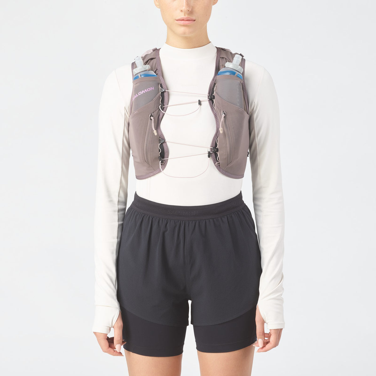 ADV SKIN 12 GRADIENT Women's Running Vest with flasks included | Salomon Value