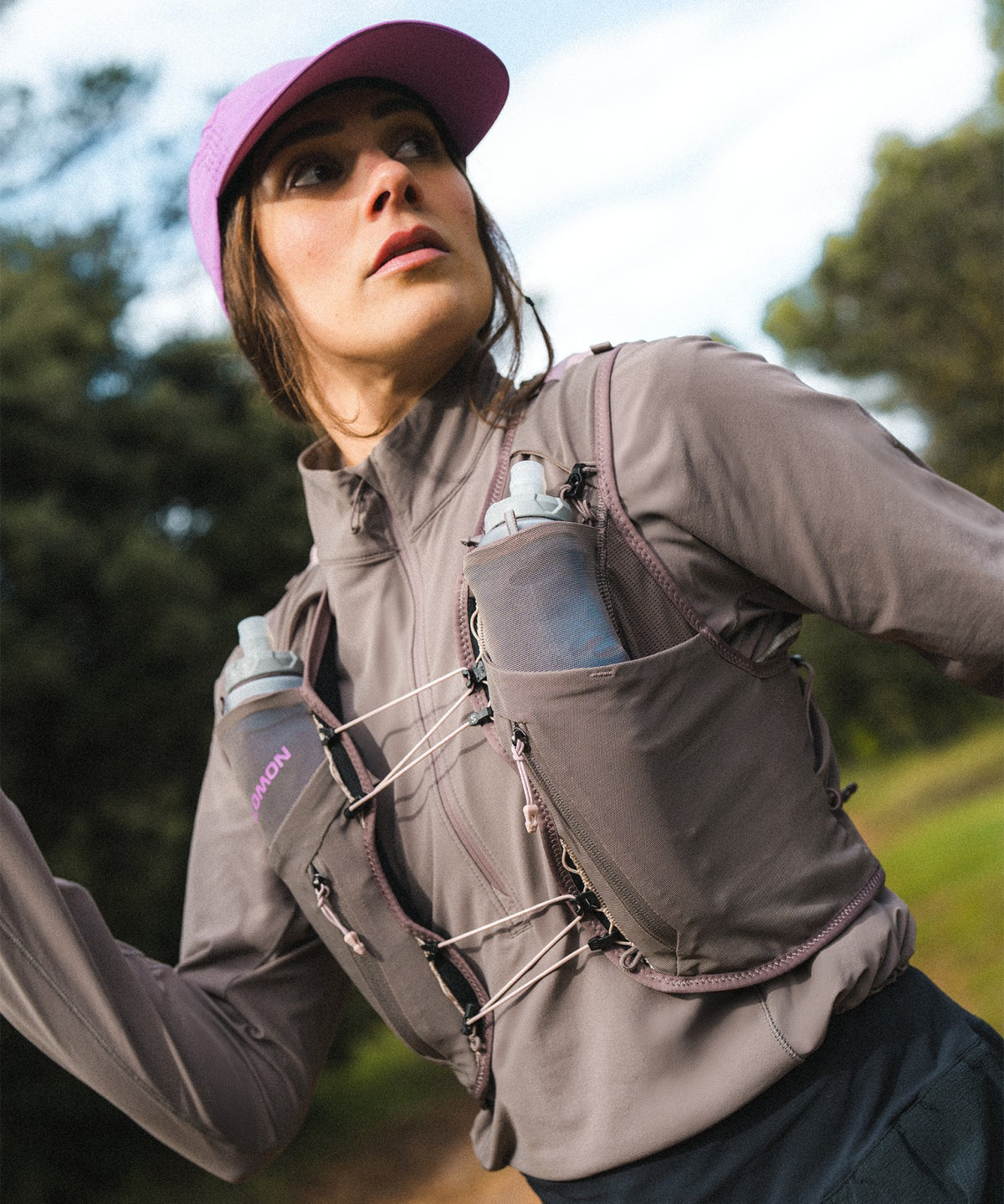 ADV SKIN 12 GRADIENT Women's Running Vest with flasks included | Salomon Value