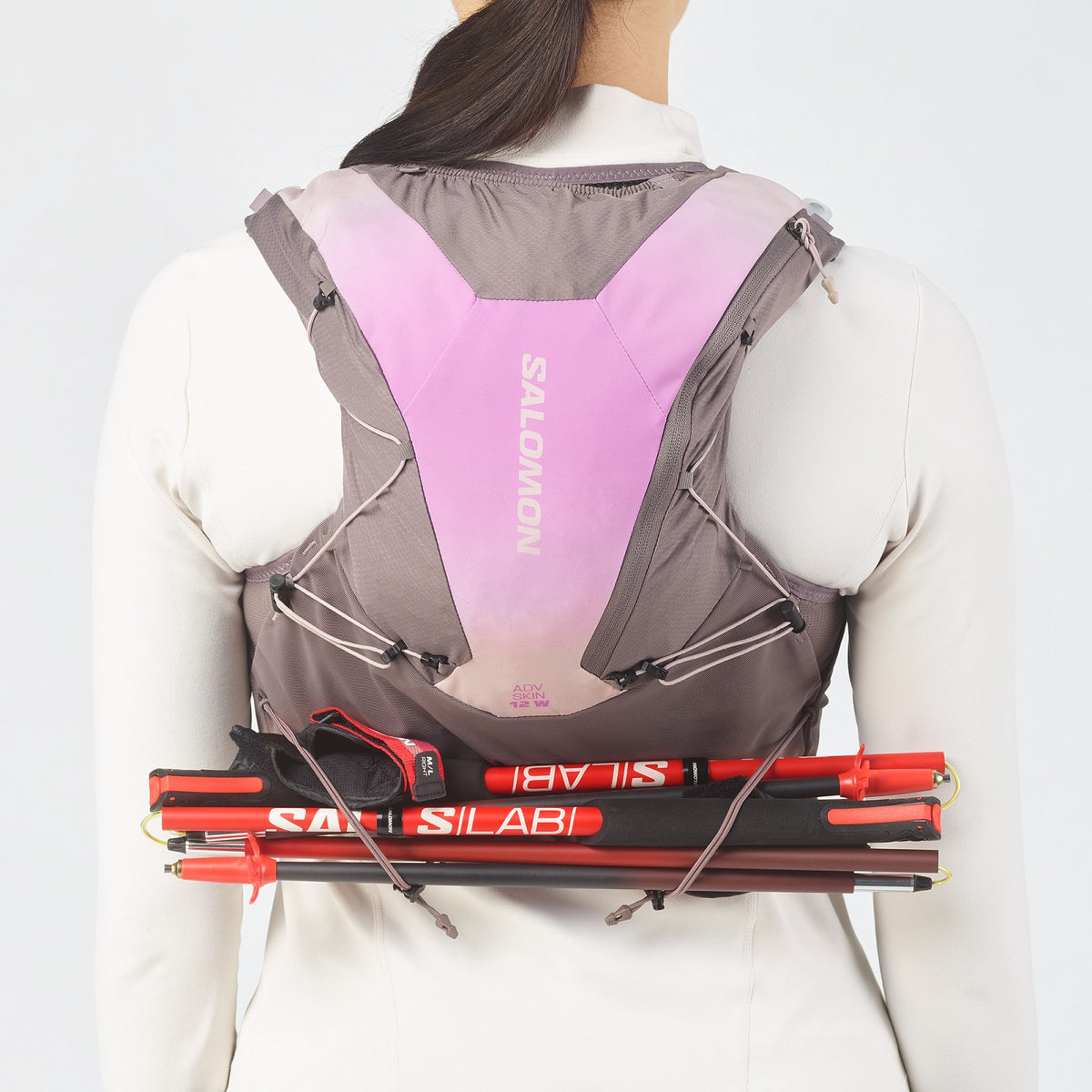 ADV SKIN 12 GRADIENT Women's Running Vest with flasks included | Salomon Value