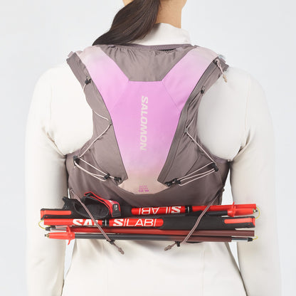 ADV SKIN 12 GRADIENT Women's Running Vest with flasks included | Salomon Value