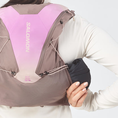 ADV SKIN 12 GRADIENT Women's Running Vest with flasks included | Salomon Value
